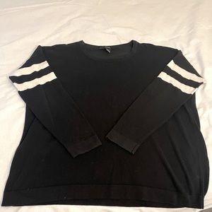 Black & White Forever 21 Sweater